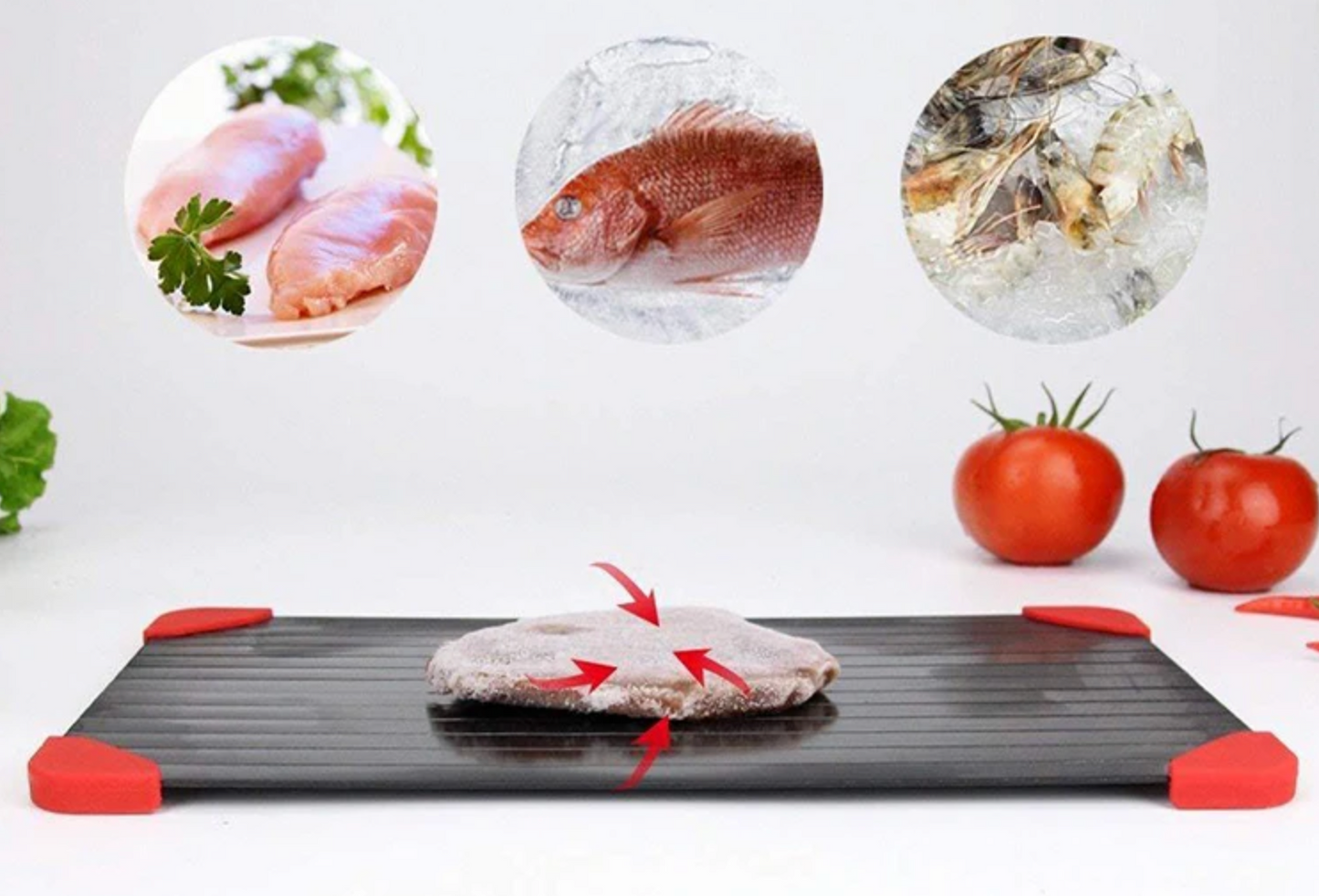 NUEVA BANDEJA TABLA DESCONGELANTE RÁPIDO TRAY™️