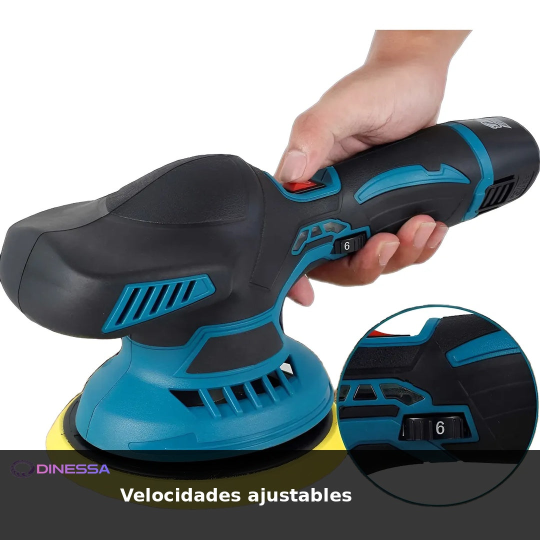 Pulidora Inalámbrica - 🚗 Elimina rayones y devuelve el brillo espejo de tu auto en minutos + 2 Baterías de Regalo