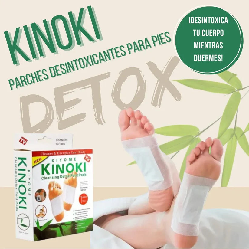 KINOKI™ Parche Desintoxicante 3X1 (30 Parches) + ENVÍO GRATIS🎁