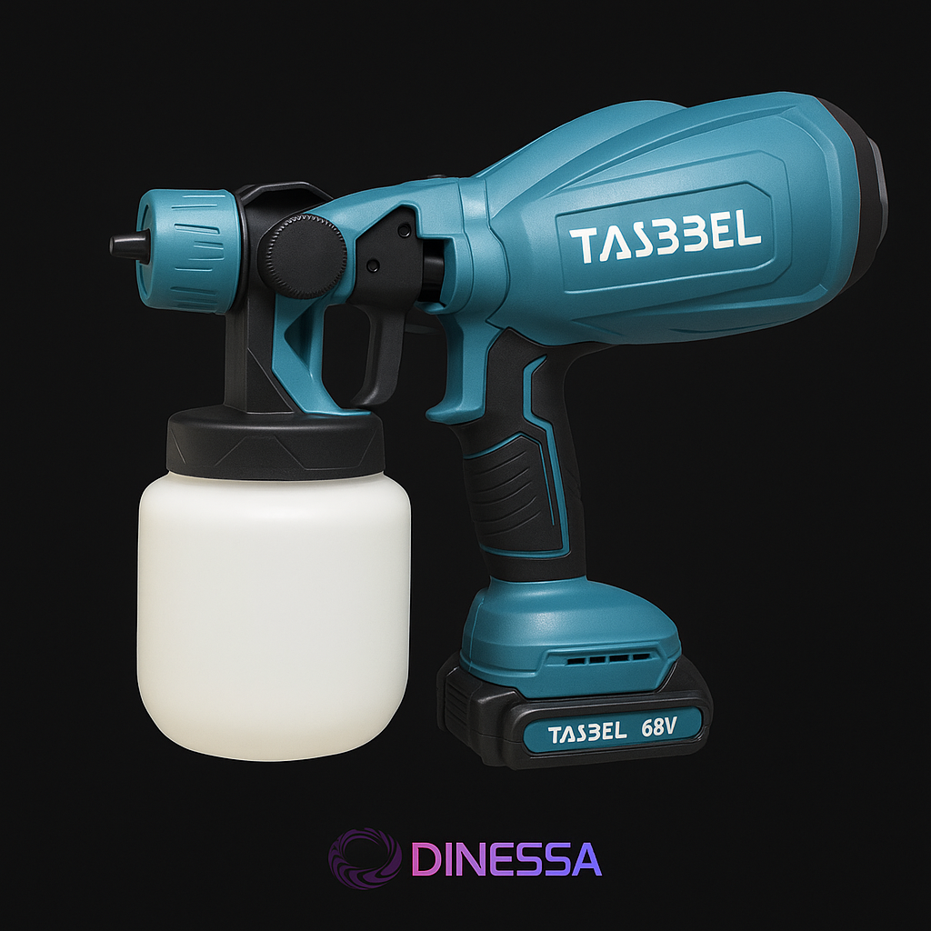 Pulverizadora de Pintura Inalámbrica Tasbel™ | Pinta Fácil + 2 Baterías de Regalo