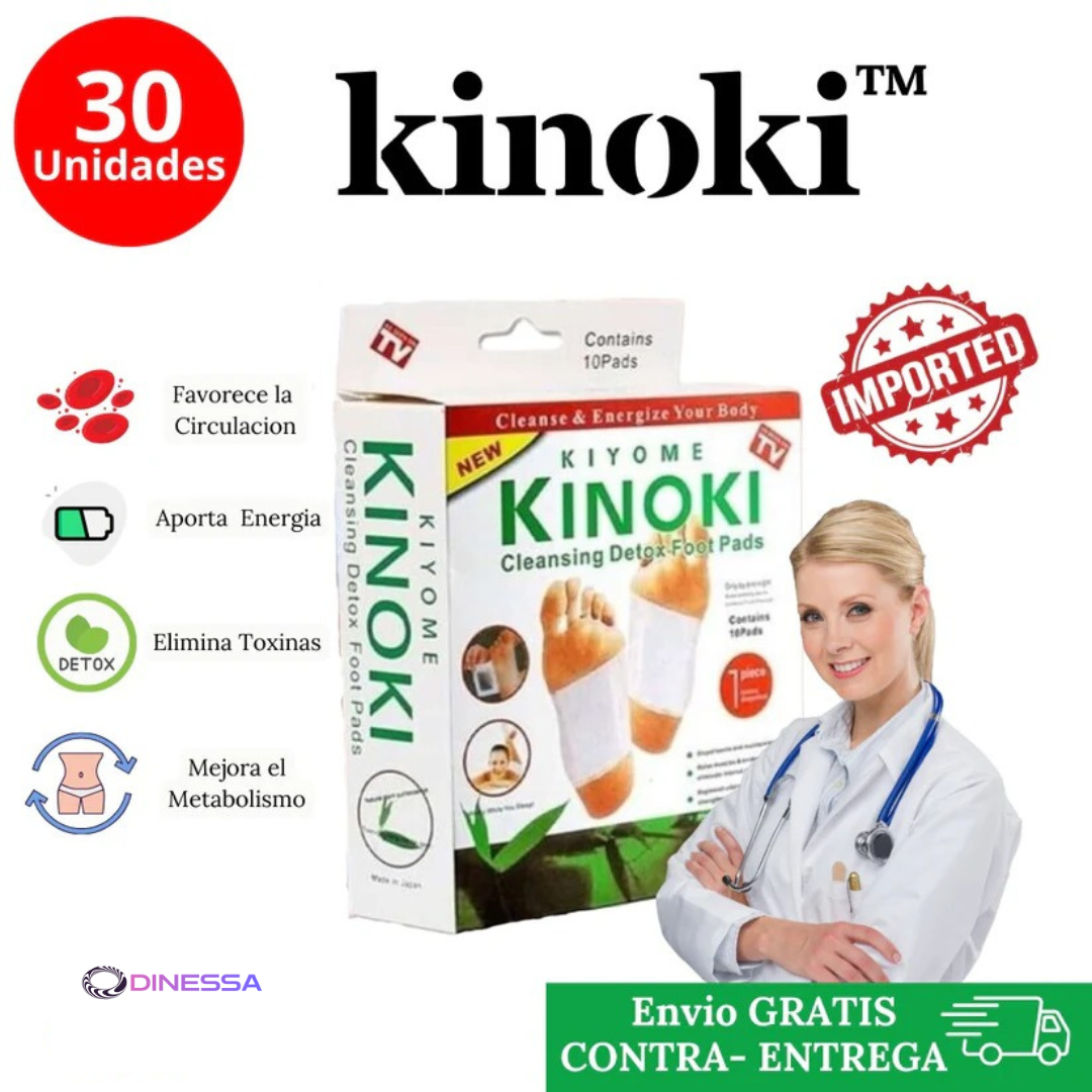 KINOKI™ Parche Desintoxicante 3X1 (30 Parches) + ENVÍO GRATIS🎁