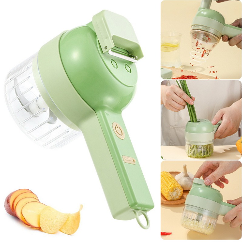 CORTADOR DE VERDURAS ELÉCTRICO 4 EN 1 TURBOSLICE PLUS™️