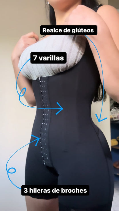 Colombba™  Faja Reloj de Arena de 7 Varillas- Alivia la tensión en tu espalda y Moldea tu figura al instante+ Paga al Recibir🎁