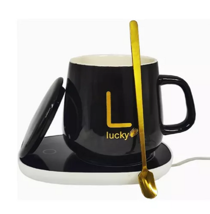 TAZA CON CALENTADOR ELÉCTRICO HEATMUG LUCKY™️