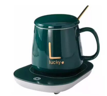TAZA CON CALENTADOR ELÉCTRICO HEATMUG LUCKY™️