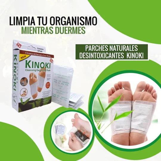 KINOKI™ Parche Desintoxicante 3X1 (30 Parches) + ENVÍO GRATIS🎁