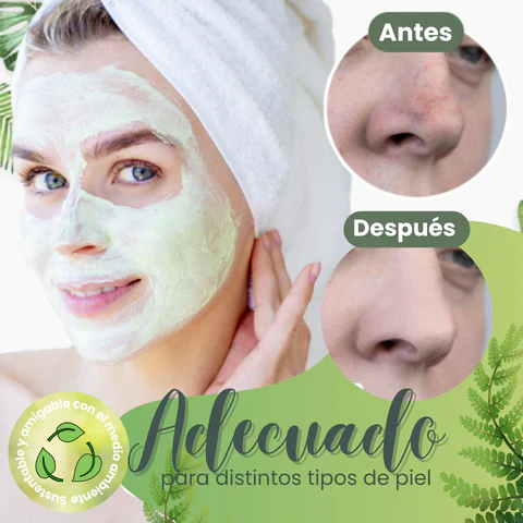 Crystal Skin™️ - Mascarilla en Barra Enriquecida con Té Verde