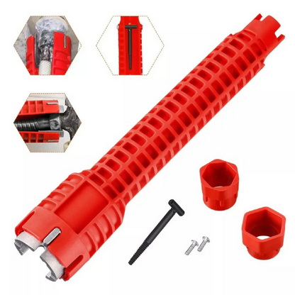 LLAVE DE GASFITERÍA 8 EN 1 MULTIFLEX™️