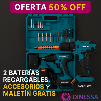 Taladro Inalámbrico — Arregla, instala y realiza reparaciones en tu hogar con facilidad