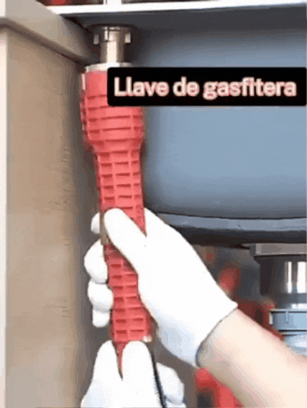 LLAVE DE GASFITERÍA 8 EN 1 MULTIFLEX™️