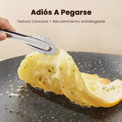 Plancha de Hierro Antiadherente: Cocina sin aceite, sin tóxicos y con el sabor de siempre + Paga al Recibir🎁