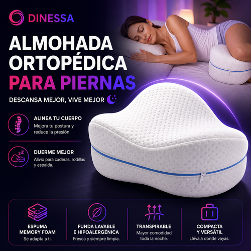 Cojin Almohada Ortopedica Pierna